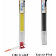 CHEMTEQ Filter Change Indicator-Low Flow Fillters for Formaldehyde Vapor 136-0000